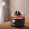 دستگاه بخور سرد و رطوبت‌ساز فانتزی طرح قلعه و توپ جنگی – دارای چراغ خواب و تایمر — تصویر 9
